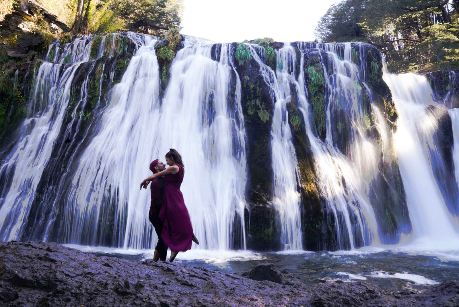 Ñivinco waterfalls, travel to San Martin de los Andes