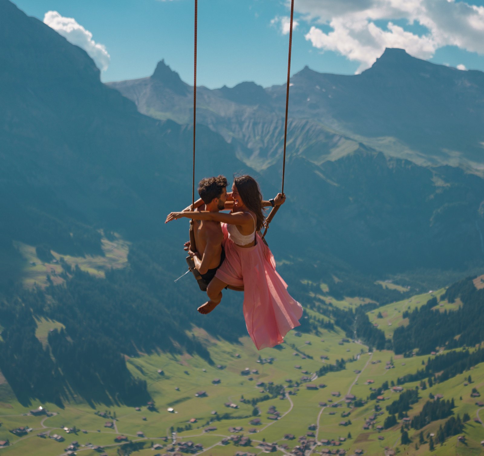 Giant Swing in Adelboden, good places to go in Switzerland