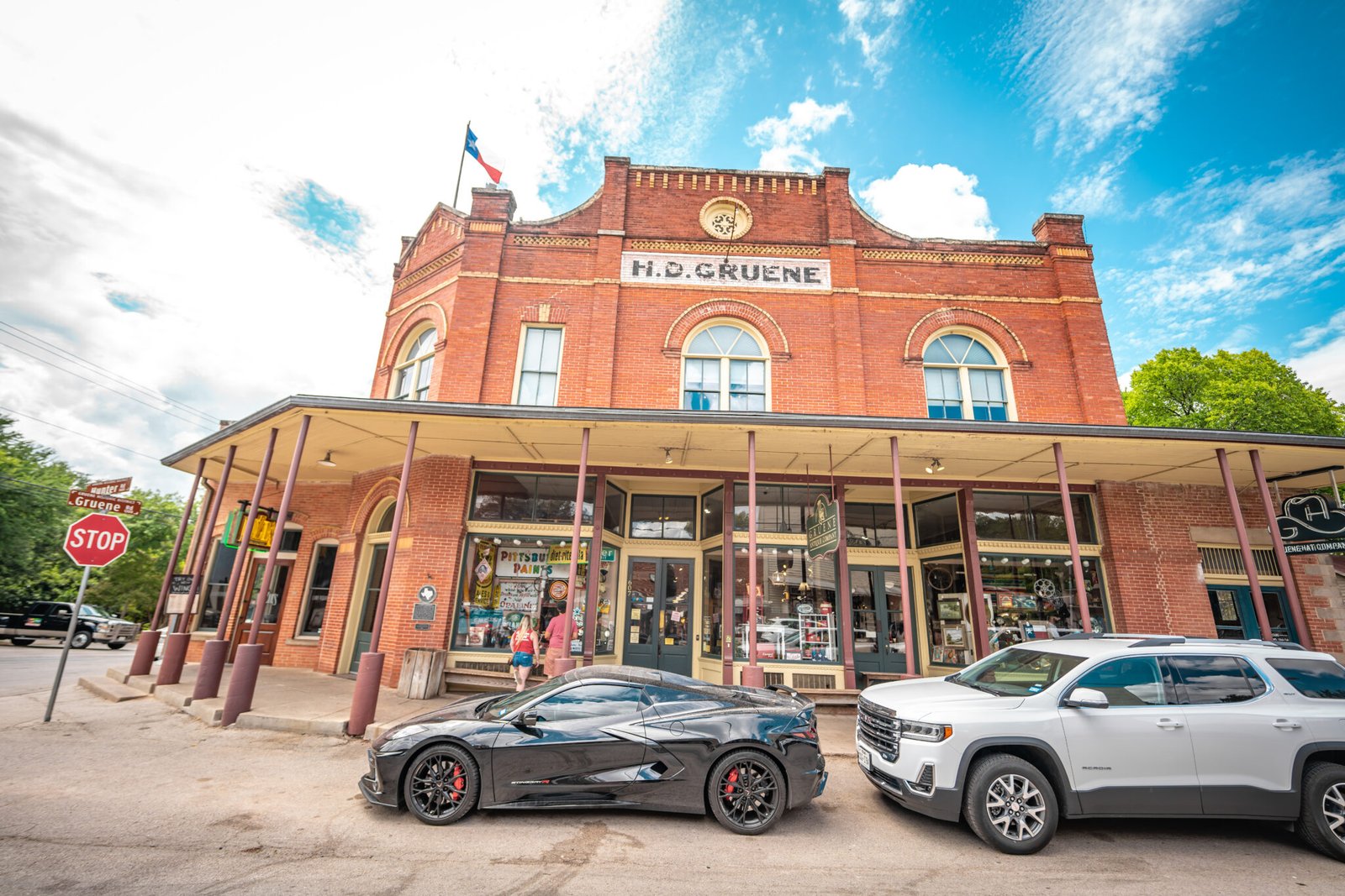 gruene, cool places in Texas to visit