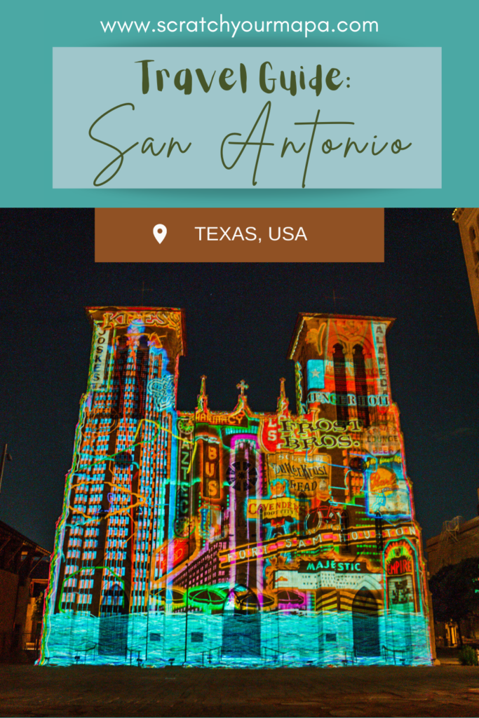 Is San Antonio, Texas Worth Visiting? Here's the Scoop Scratch your mapa(02)