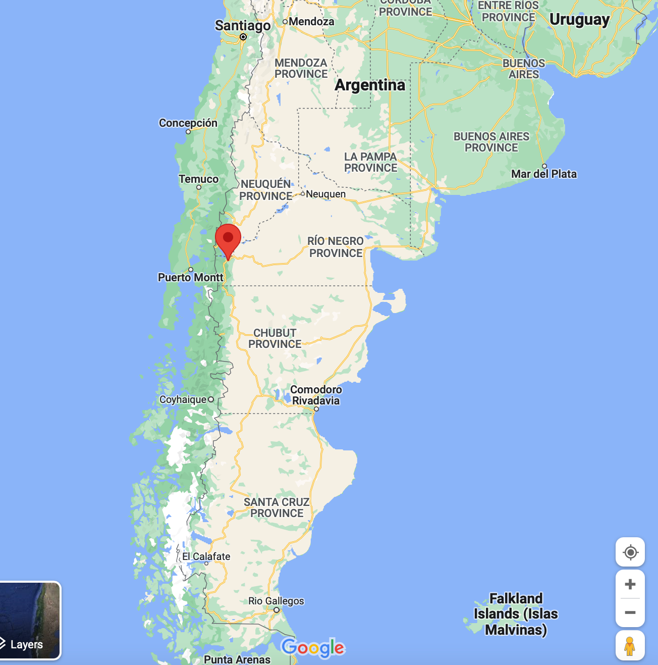 where is Bariloche in Argentina