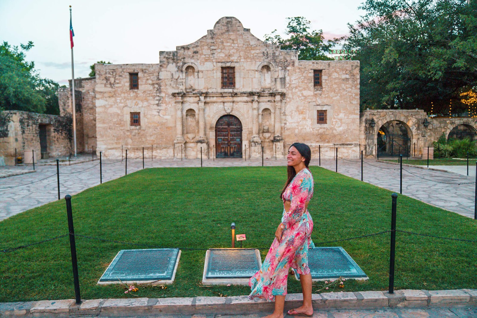 The Alamo, is San Antonio Texas north visiting