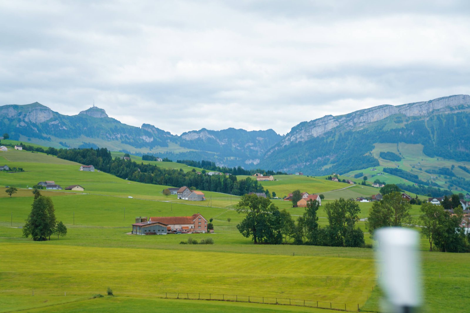 hiking Schafler Ridge in Switzerland