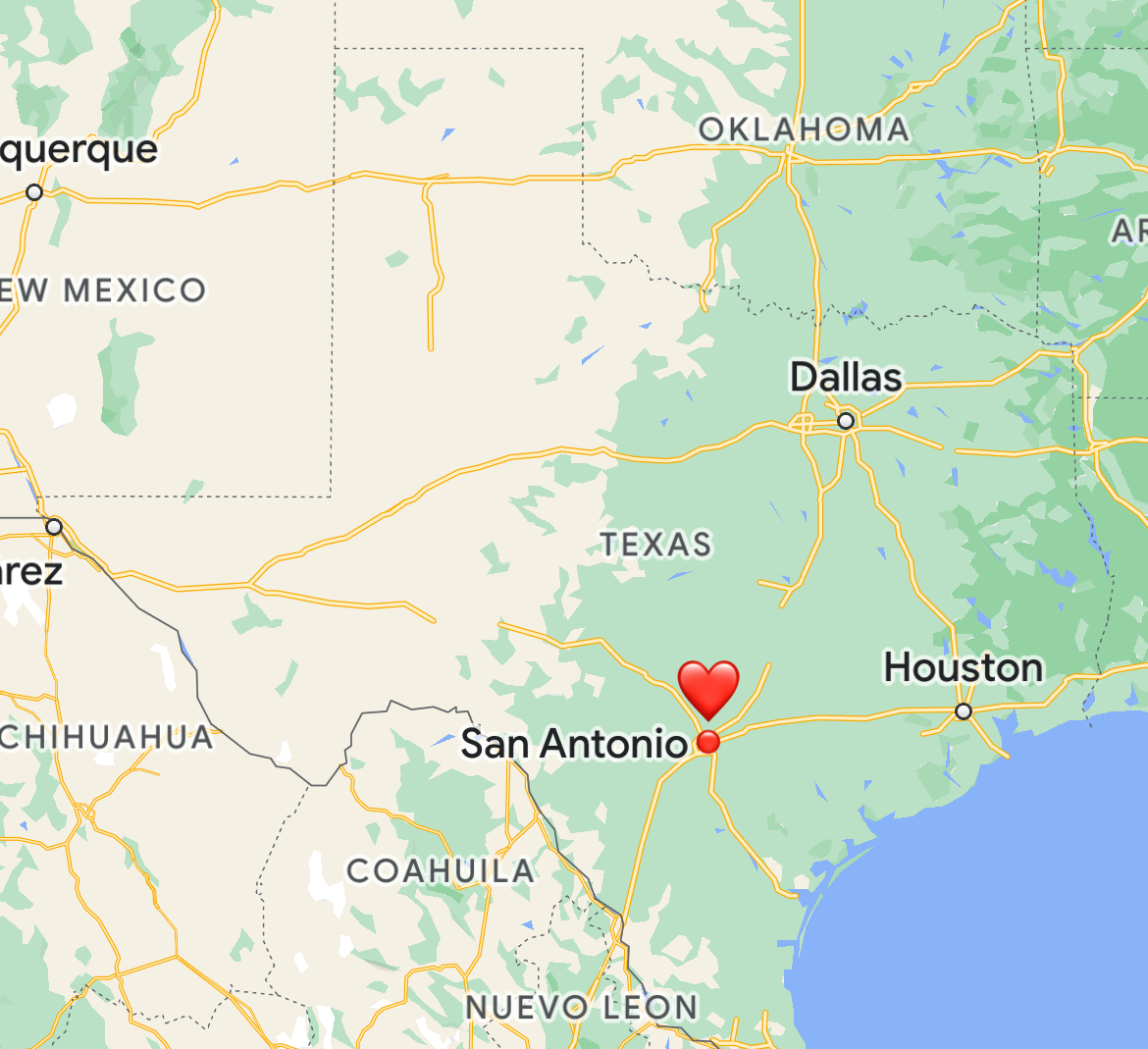 Where is San Antonio in Texas