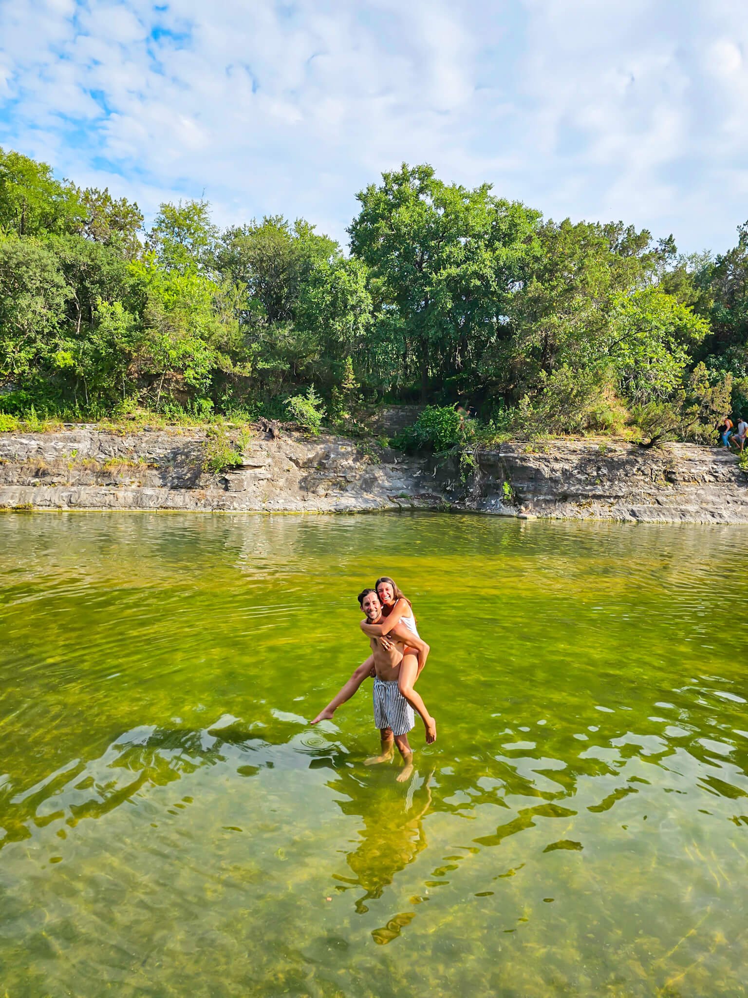 Barton Springs, cool places in Texas to visit