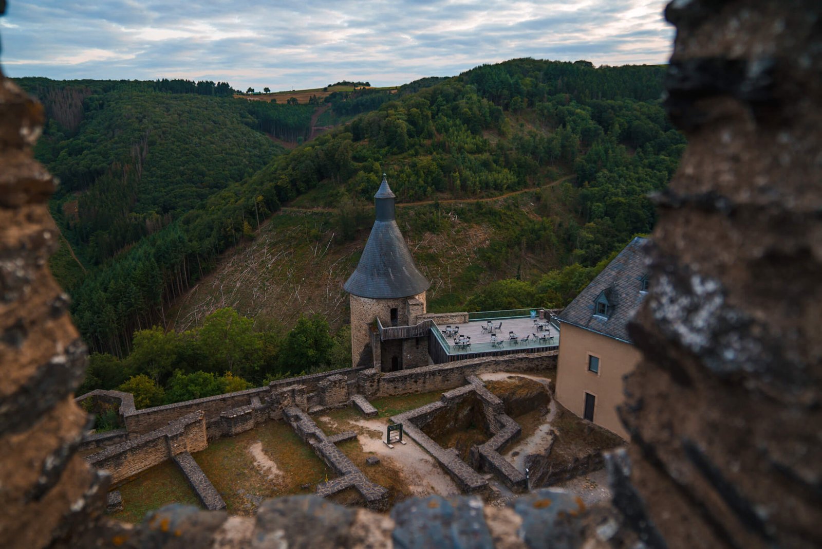 Bourscheid castle, things to do while visiting Luxembourg