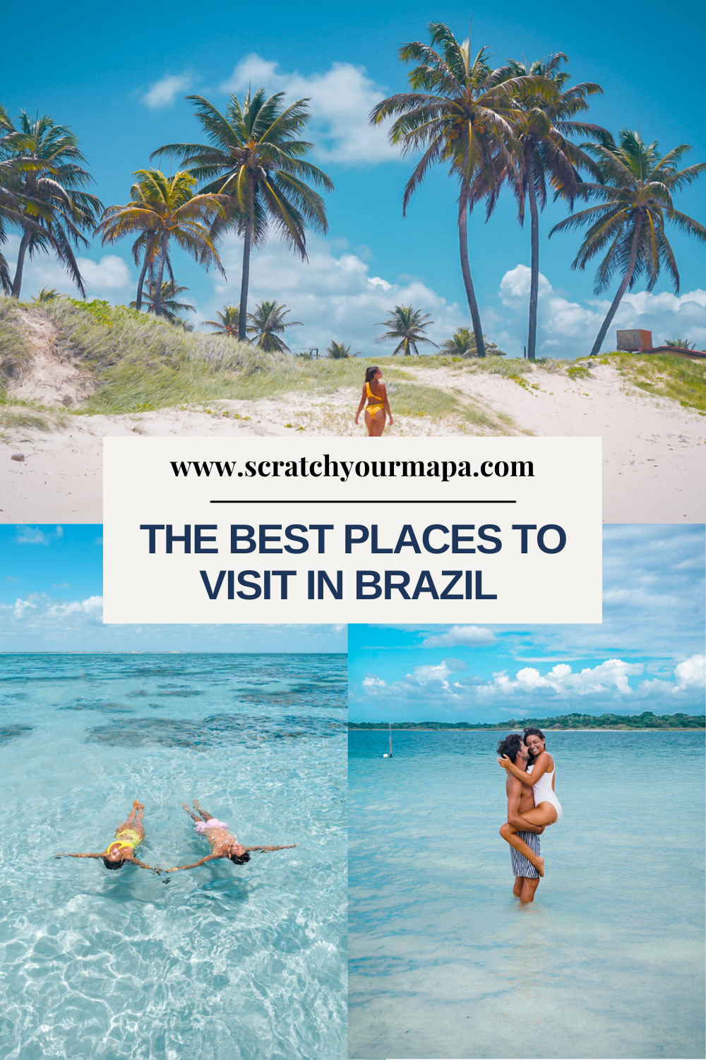 the best places to visit for your first time in Brazil