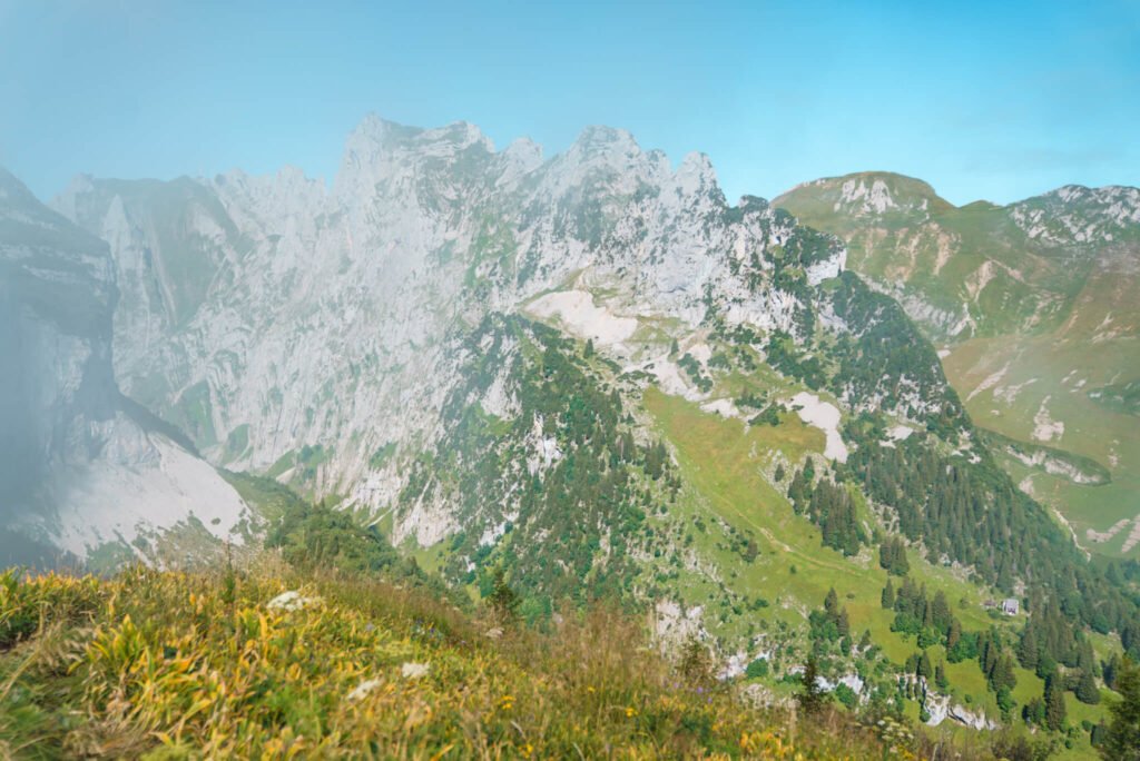 Saxer Lucke hike in Switzerland
