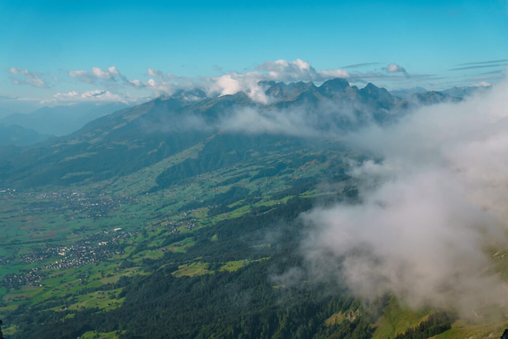 Saxer Lucke hike in Switzerland