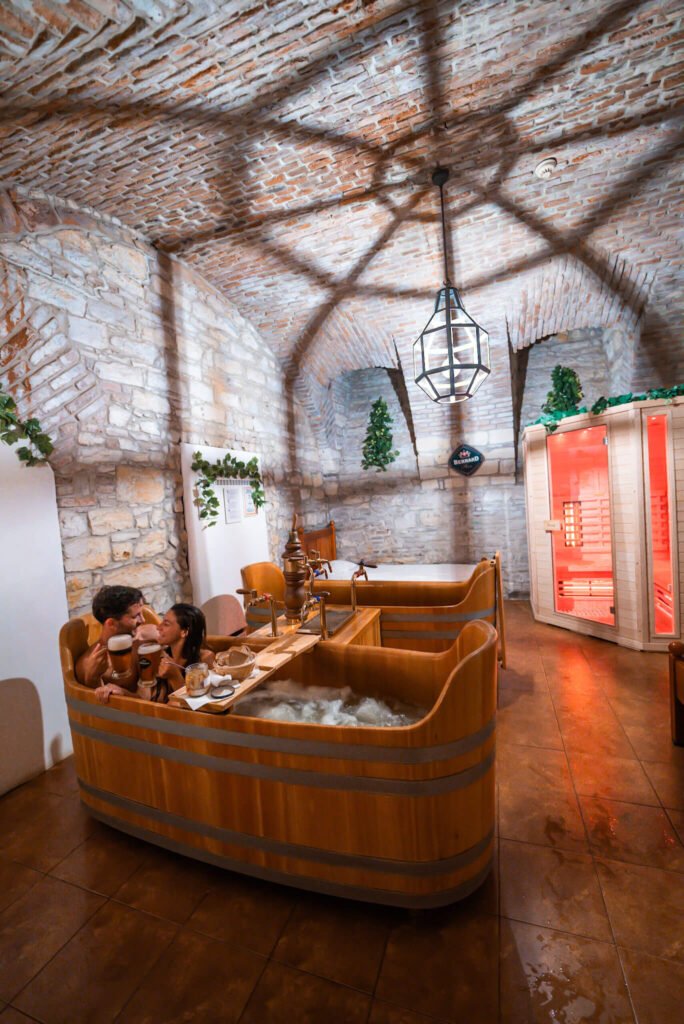 beer spa in Prague, spring break destinations