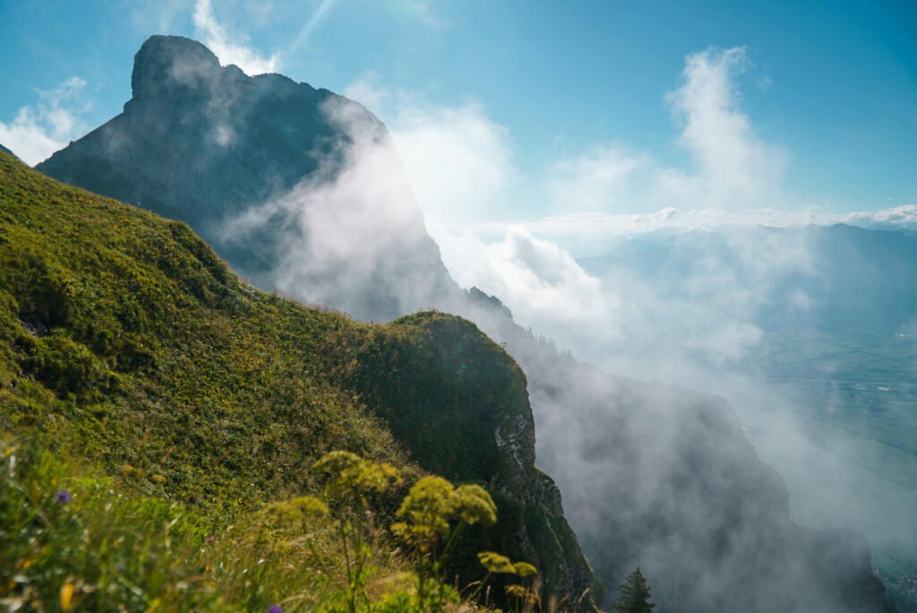 Saxer Lucke in Switzerland hike