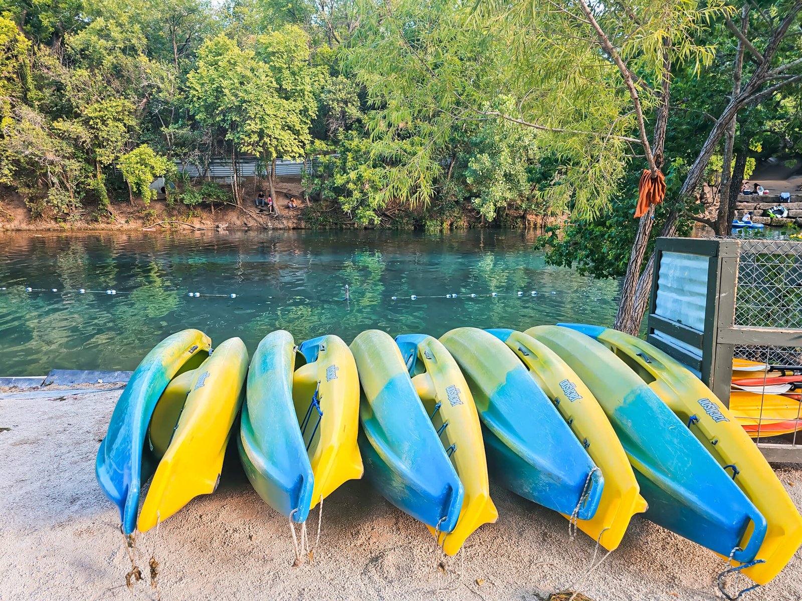 Barton Springs, cool places in Texas to visit