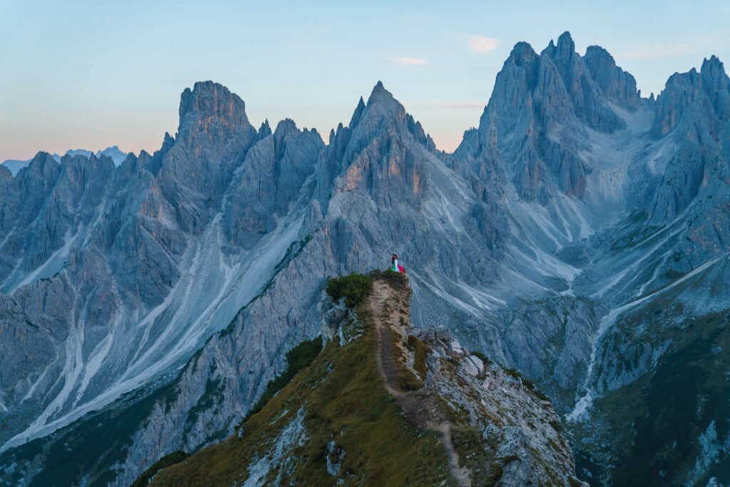Cadini di Misurina in Dolomites, Italy