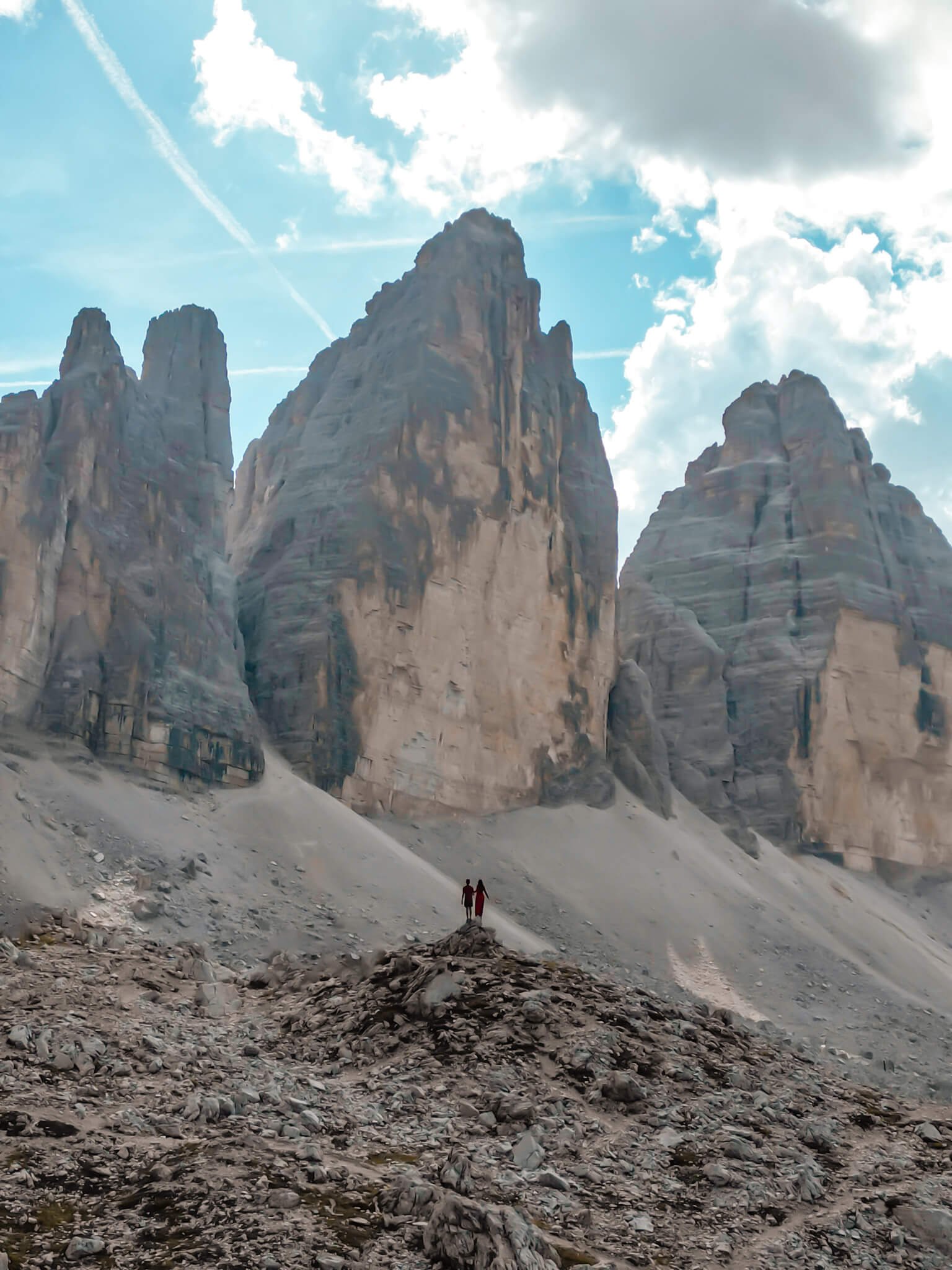 Tre Cime di Lavaredo, the Dolomites in Italy