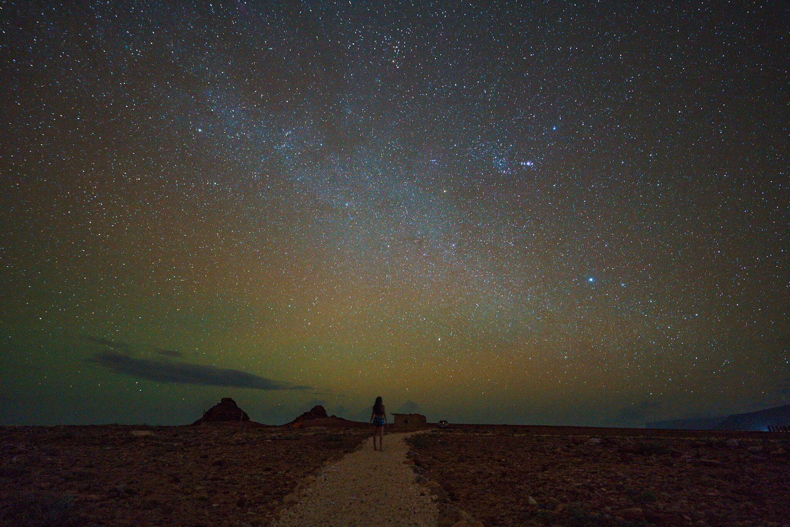 astrophotography on the island of Socotra, Yemen