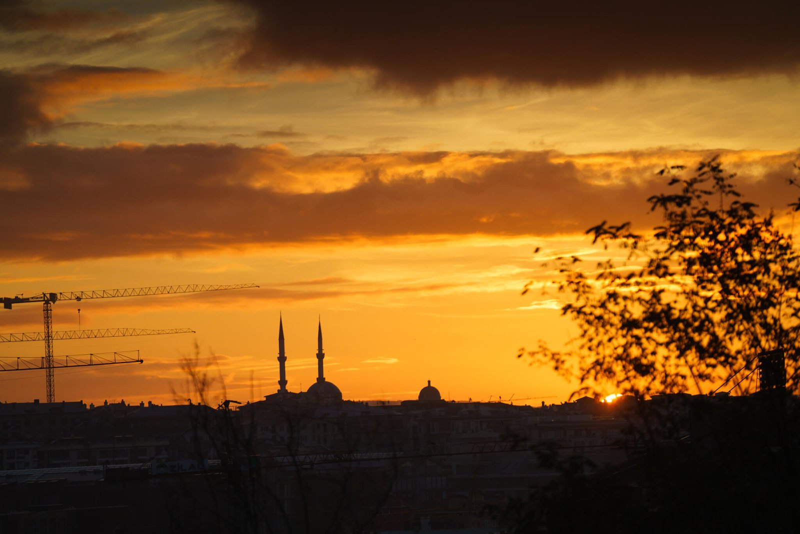 sunrise in Istanbul