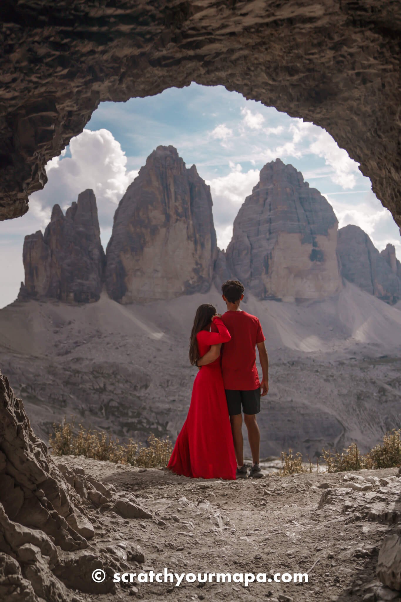 Hiking Tre Cime di Lavaredo The Most Famous Hike in the Dolomites Scratch your mapa