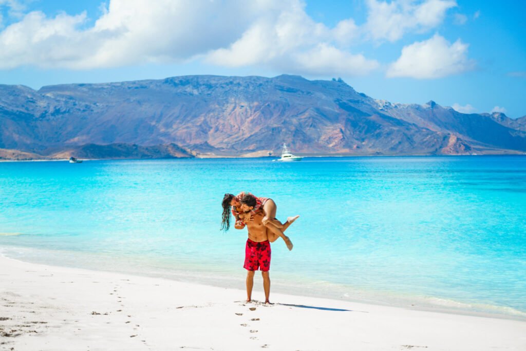 sunny beach days in Socotra