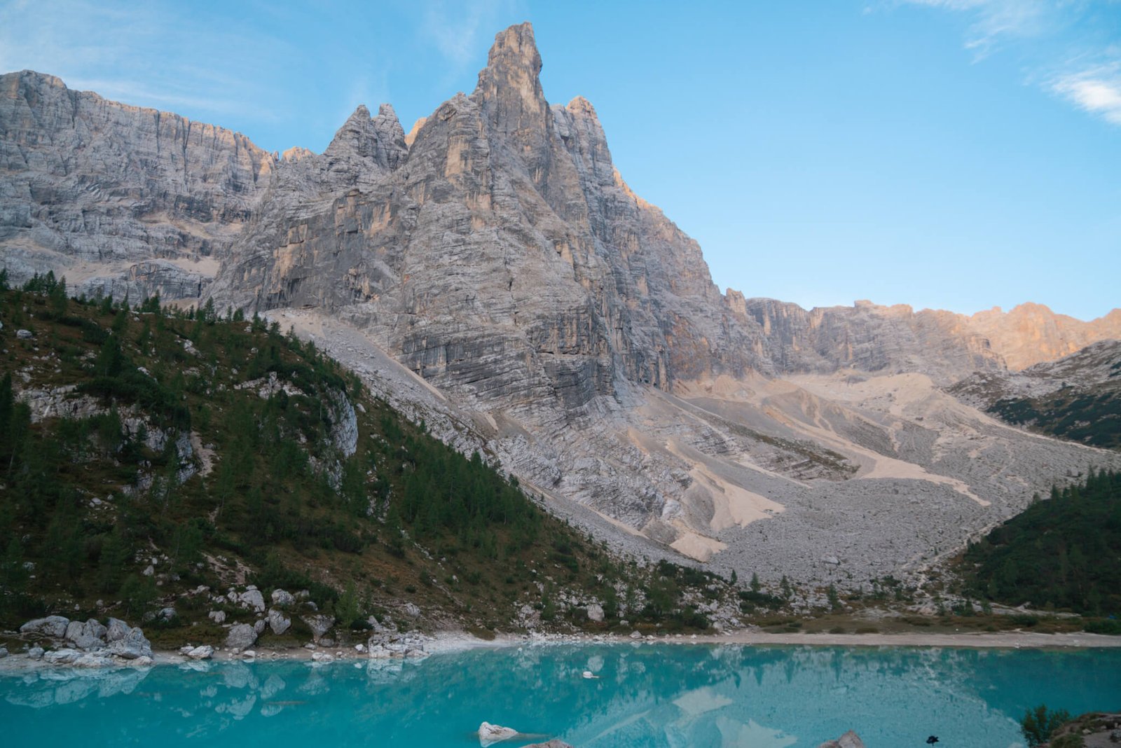 Lago di Sorapis, the Dolomites in Italy