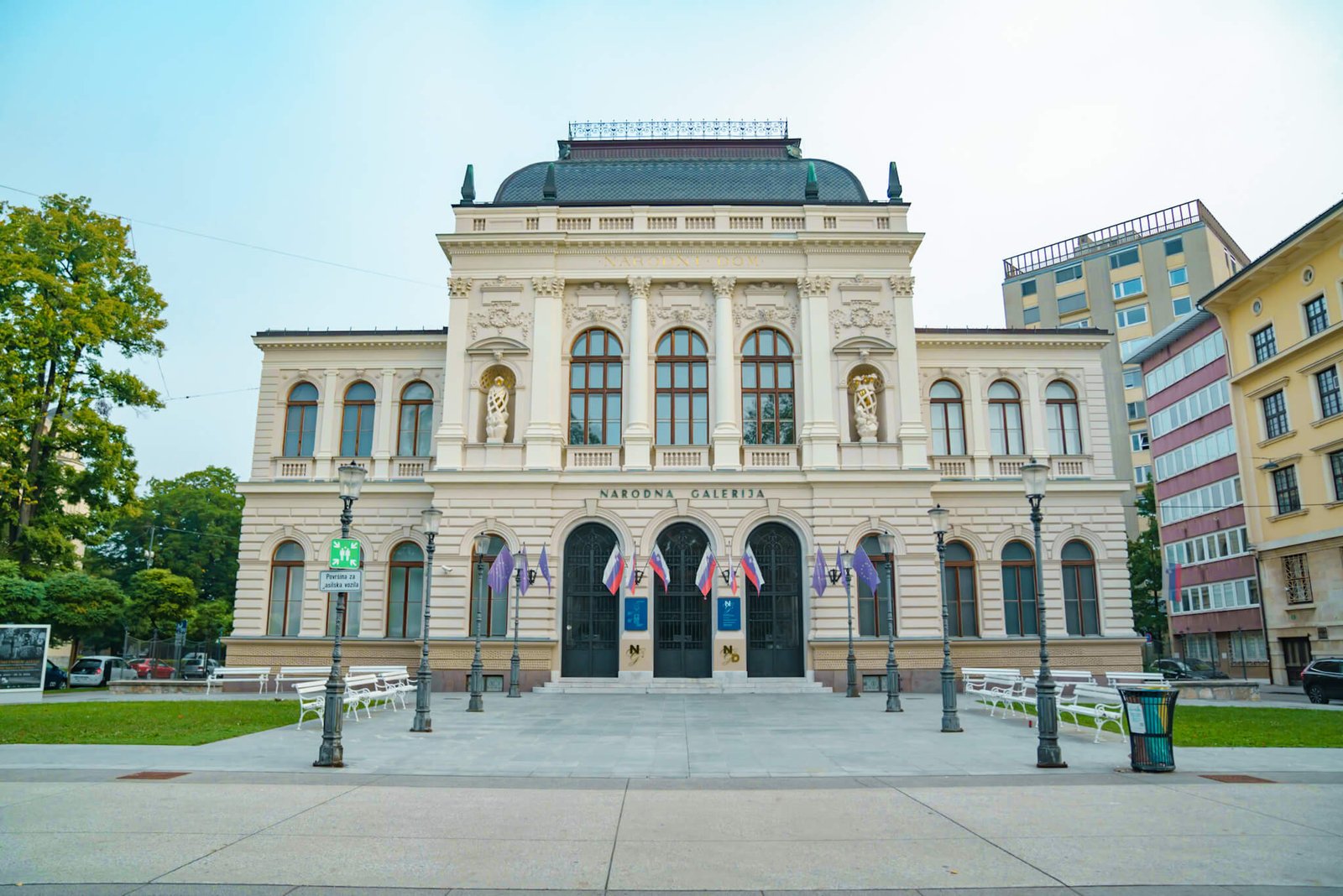 National gallery in Ljubljana