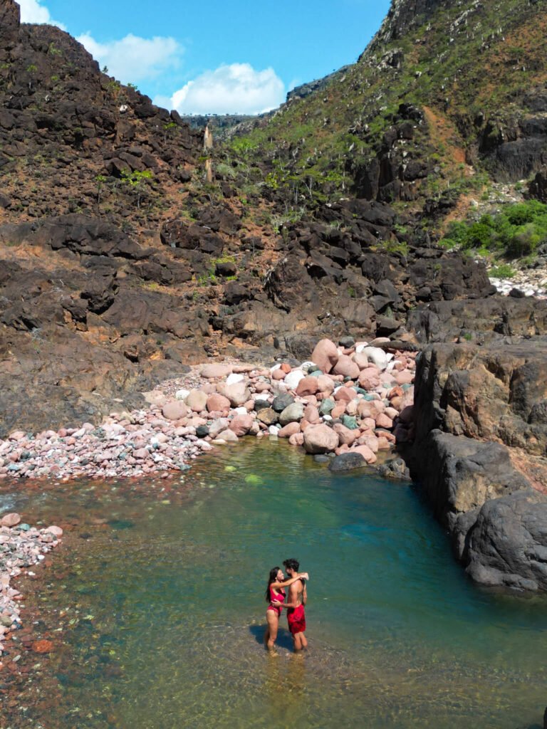 Canyon in Socotra