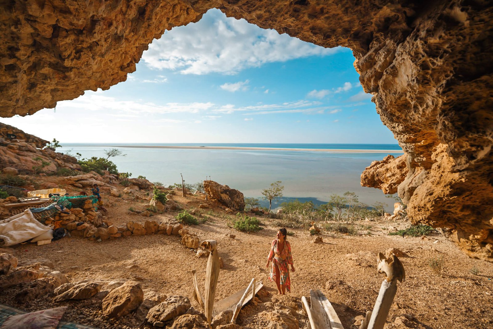 cave in Socotra, Socotra island tour caveman experience