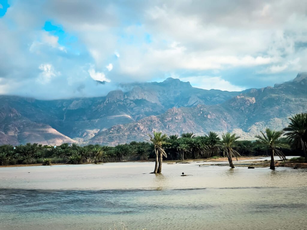 Lagoon in Socotra