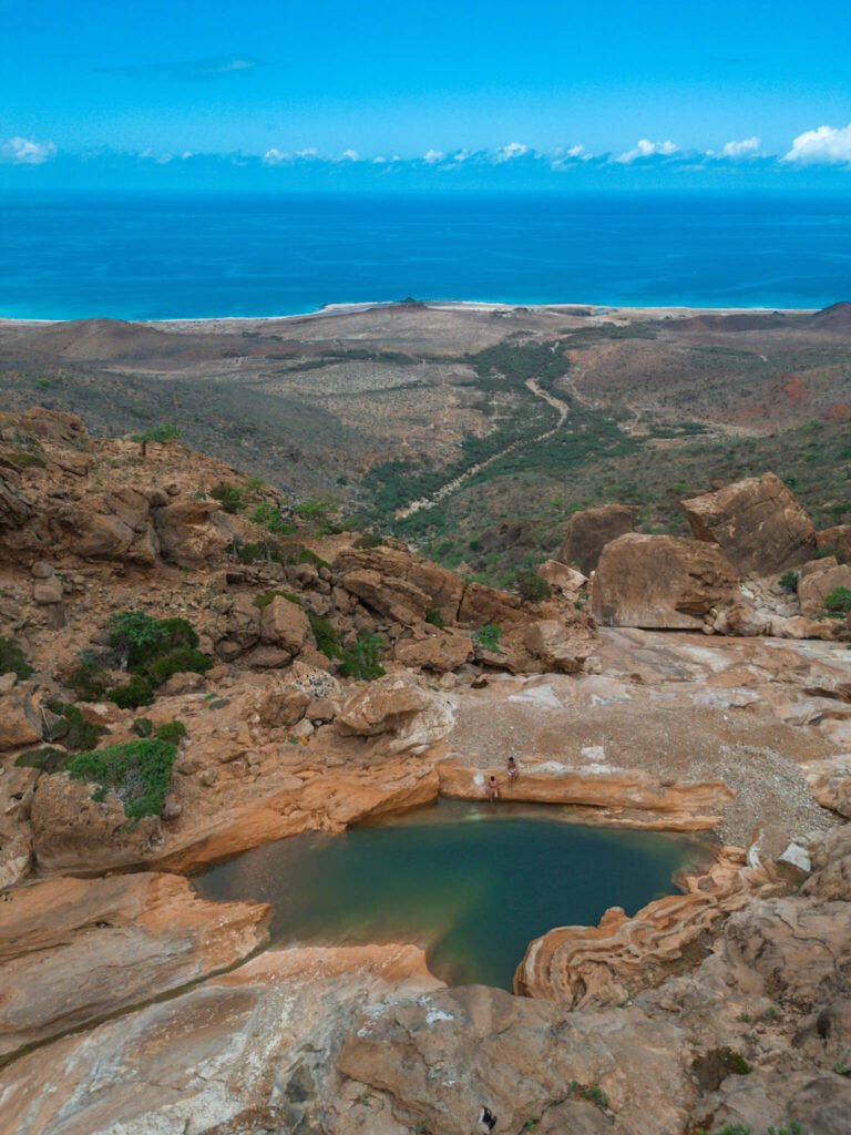 natural pools in Socotra