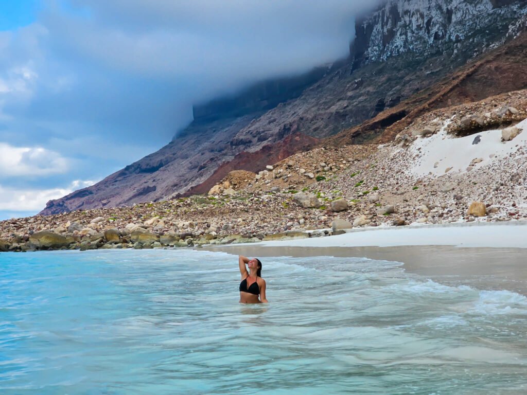 secret beach in Socotra