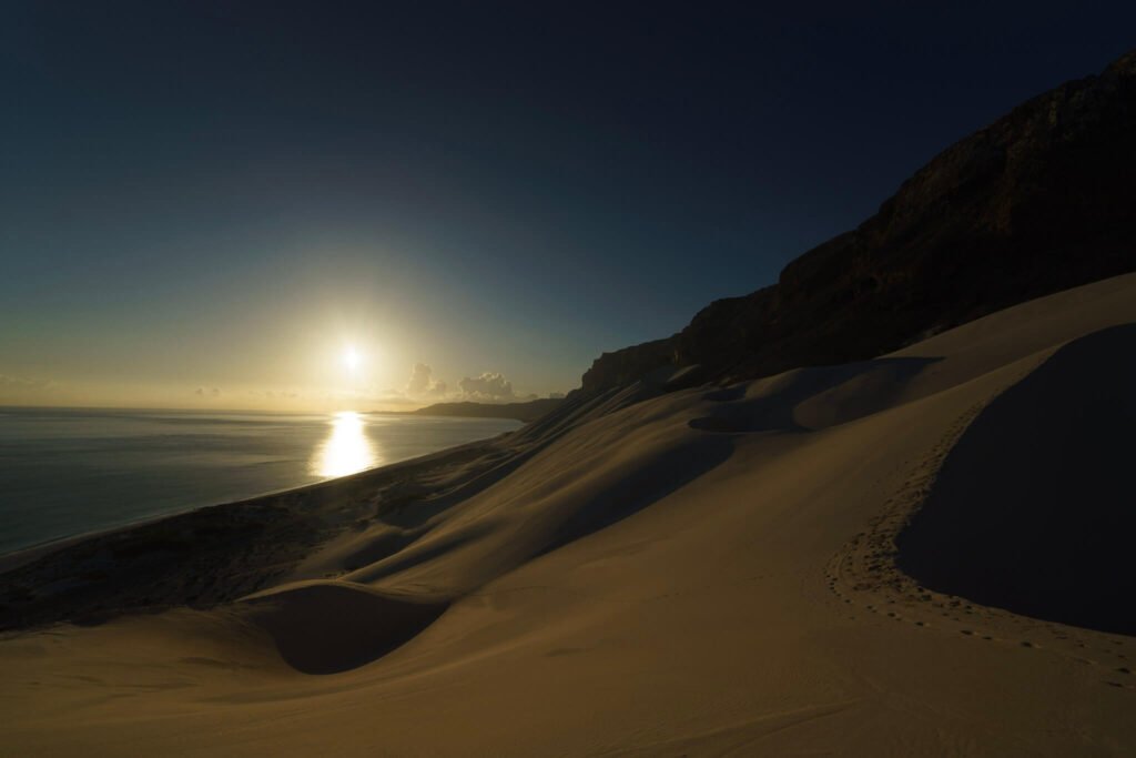 sunrise in Socotra