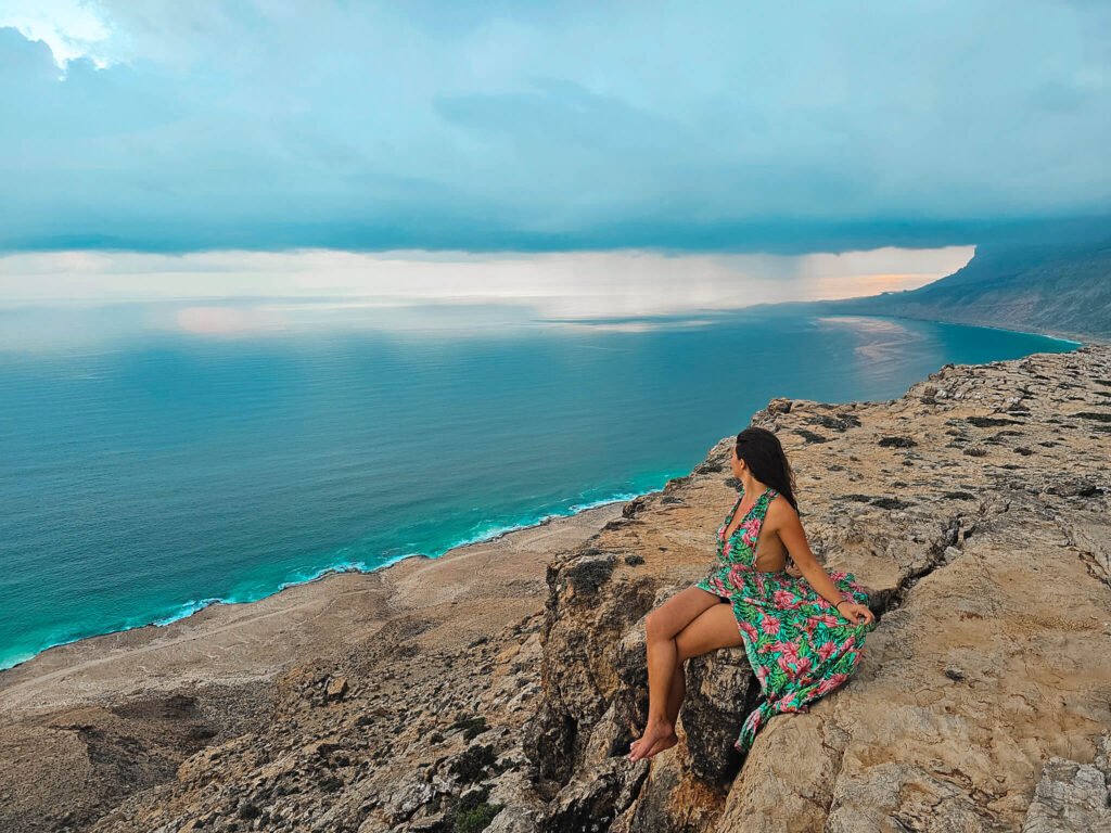 sunset hike on the Socotra Island Tour