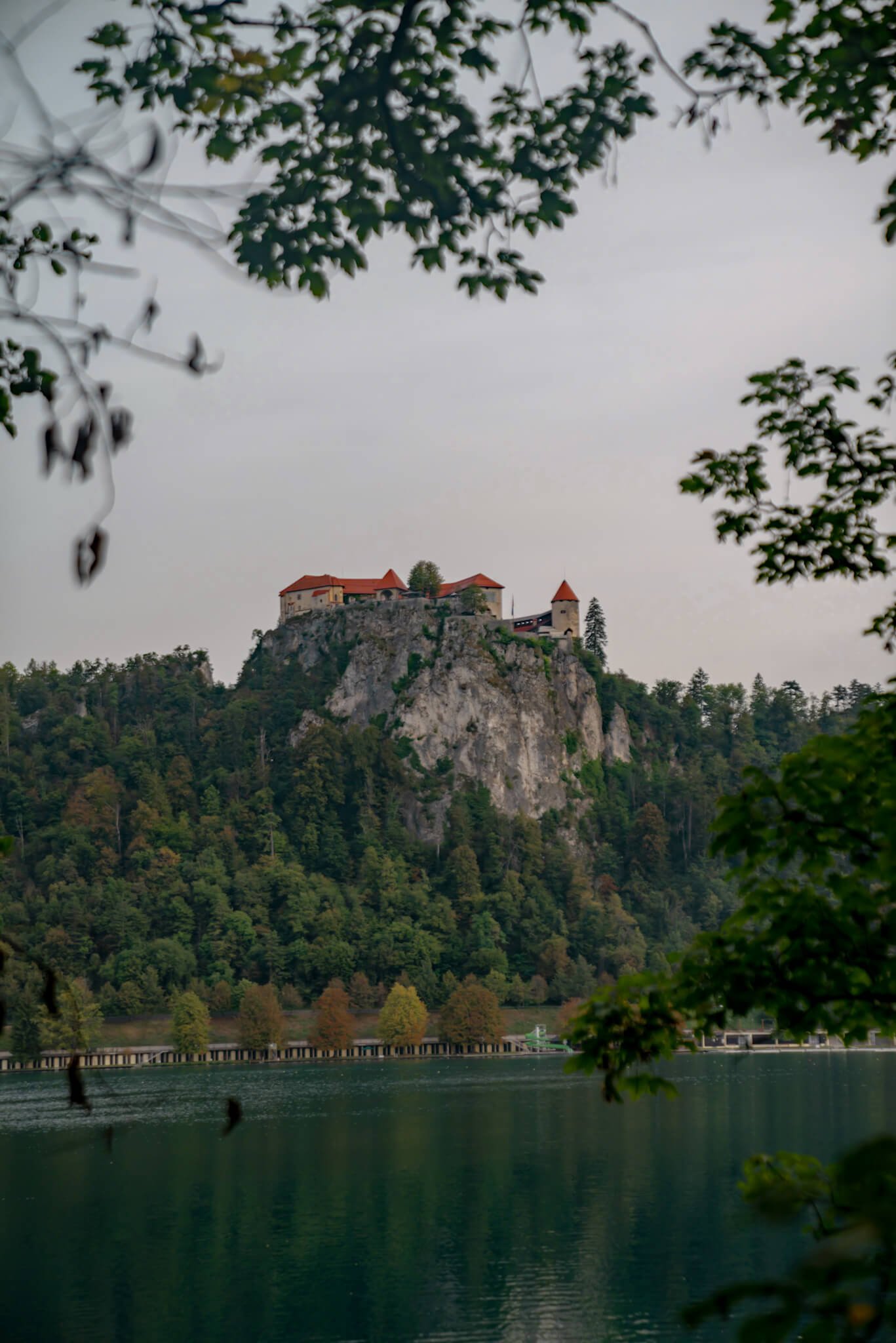 Lake Bled Castle in Slovenia