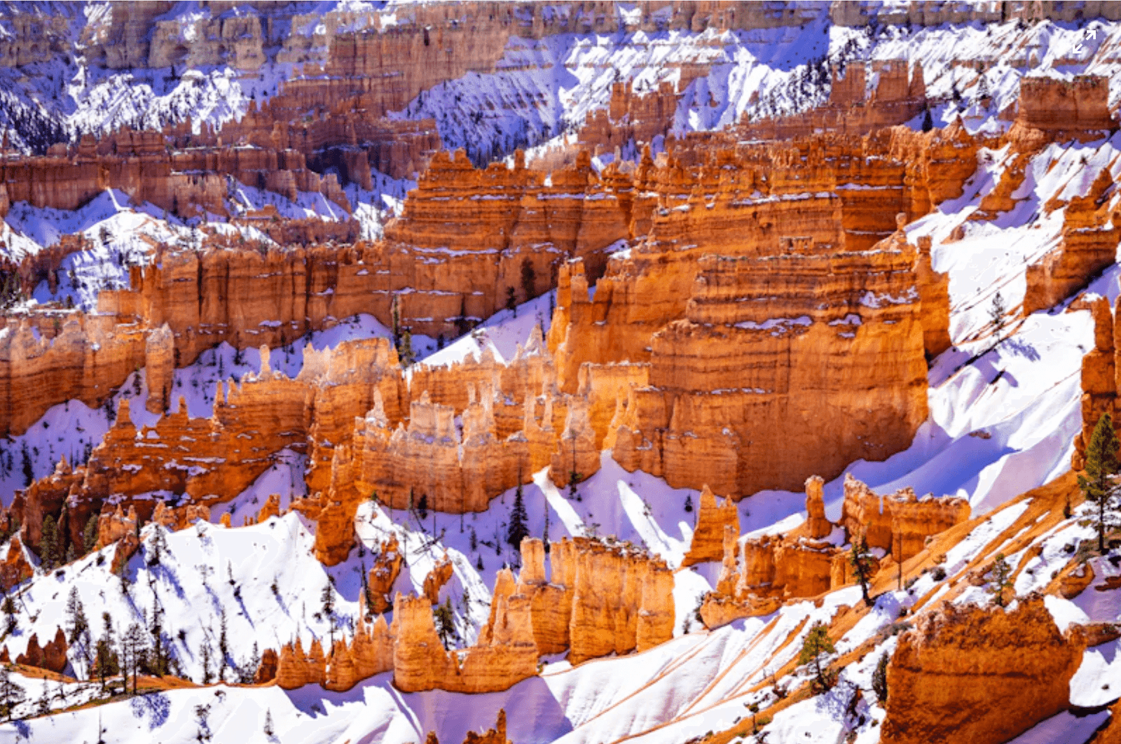 Utah, winter bucket list destinations