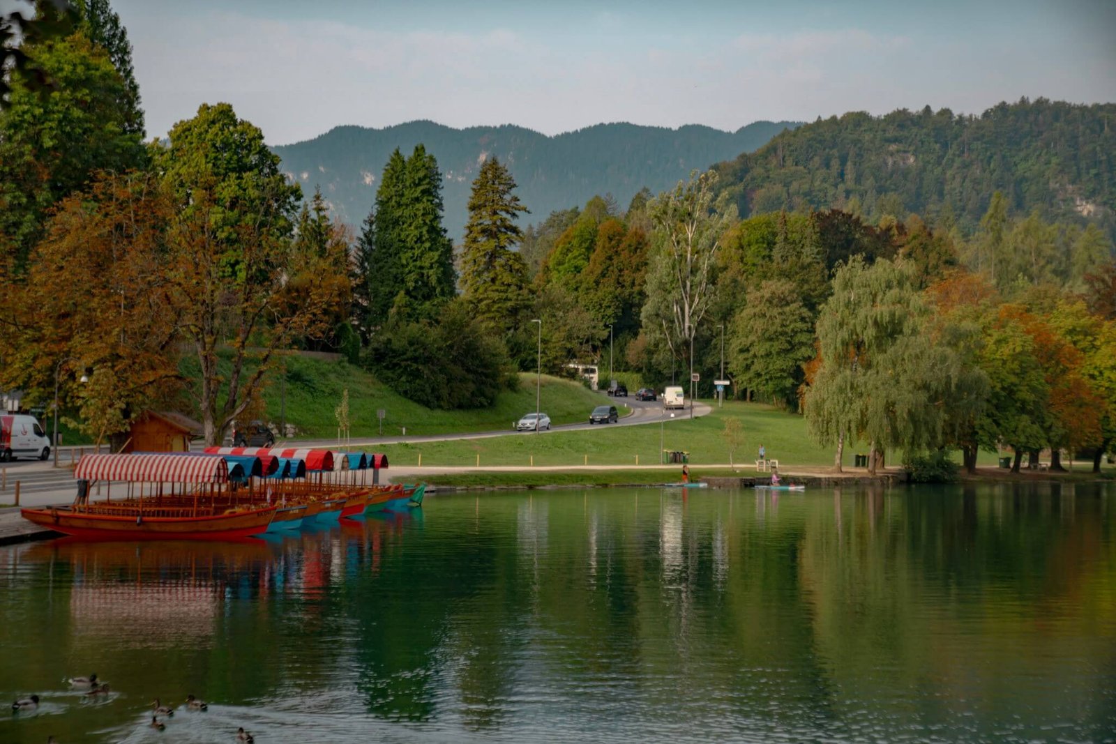 boat rentals at Lake Bled in Slovenia