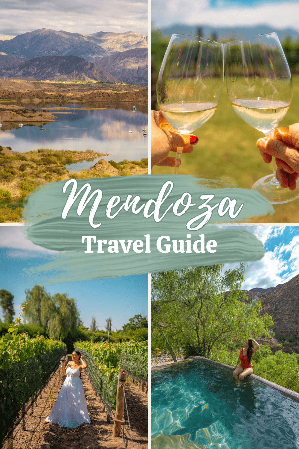 Mendoza Argentina travel guide pin