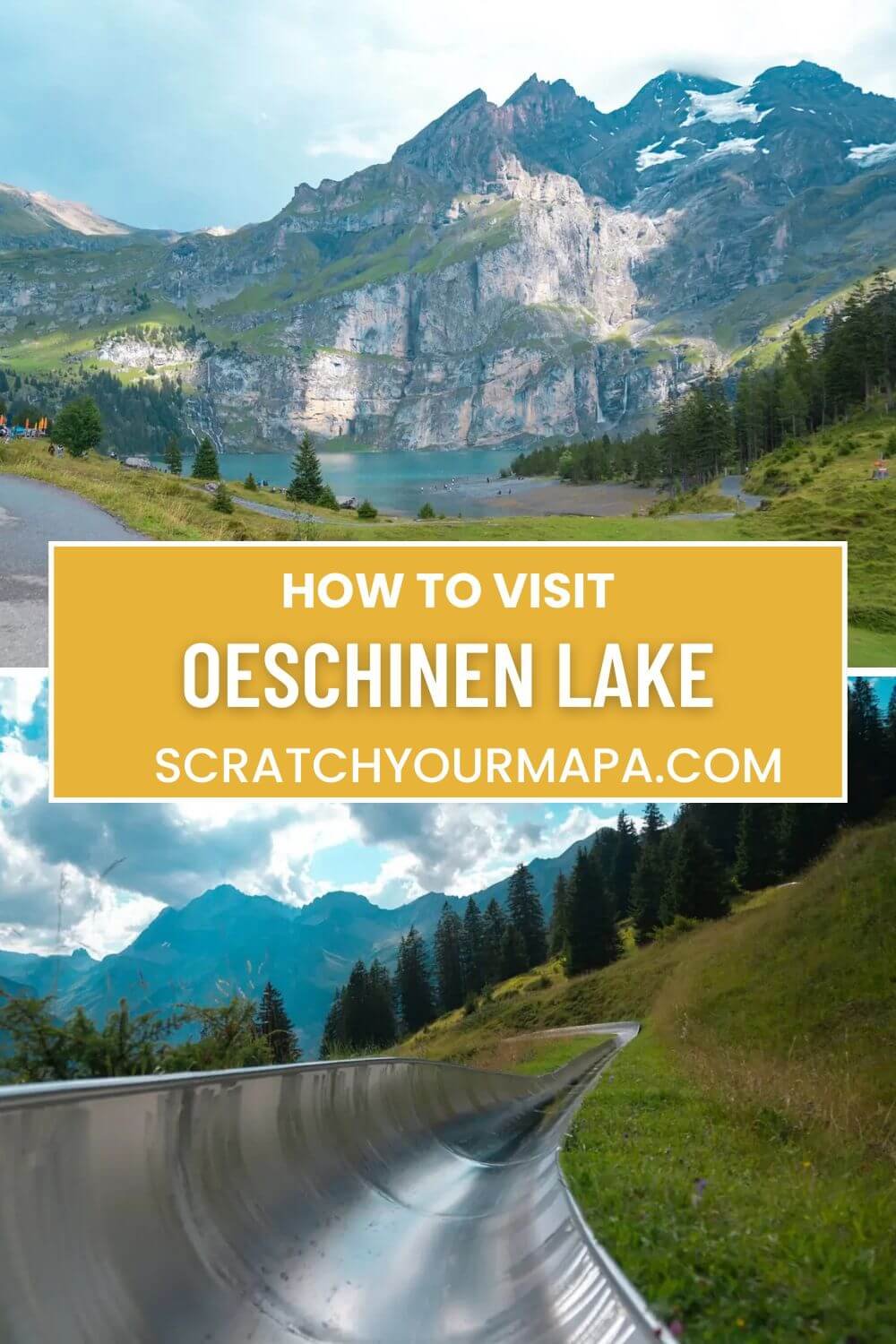 Oeschinensee in Switzerland
