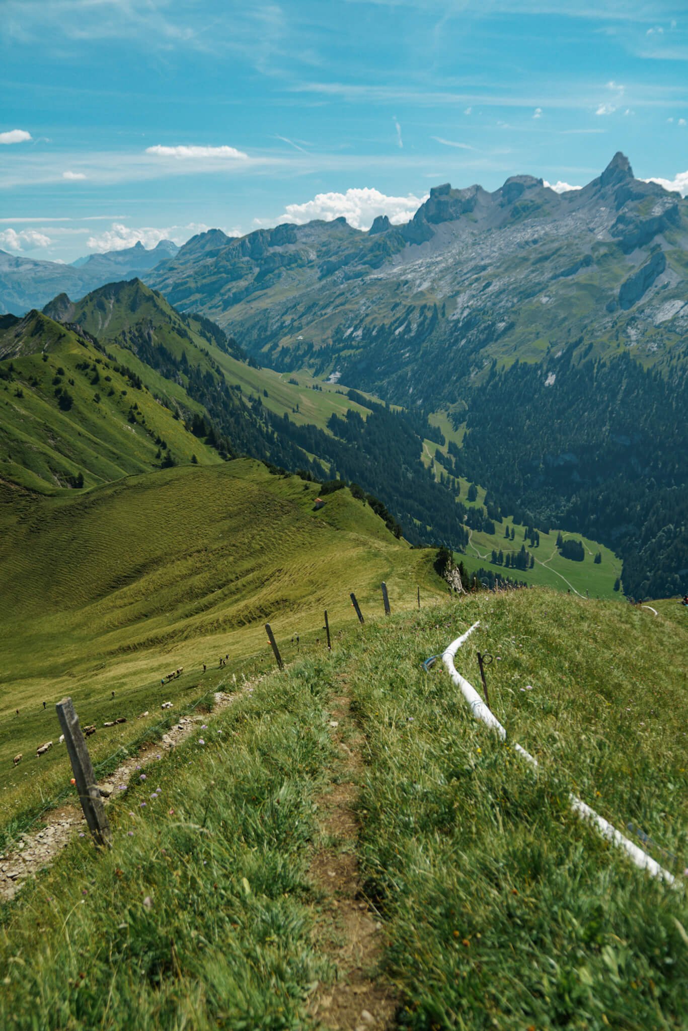Stoos ridge hike in Switzerland