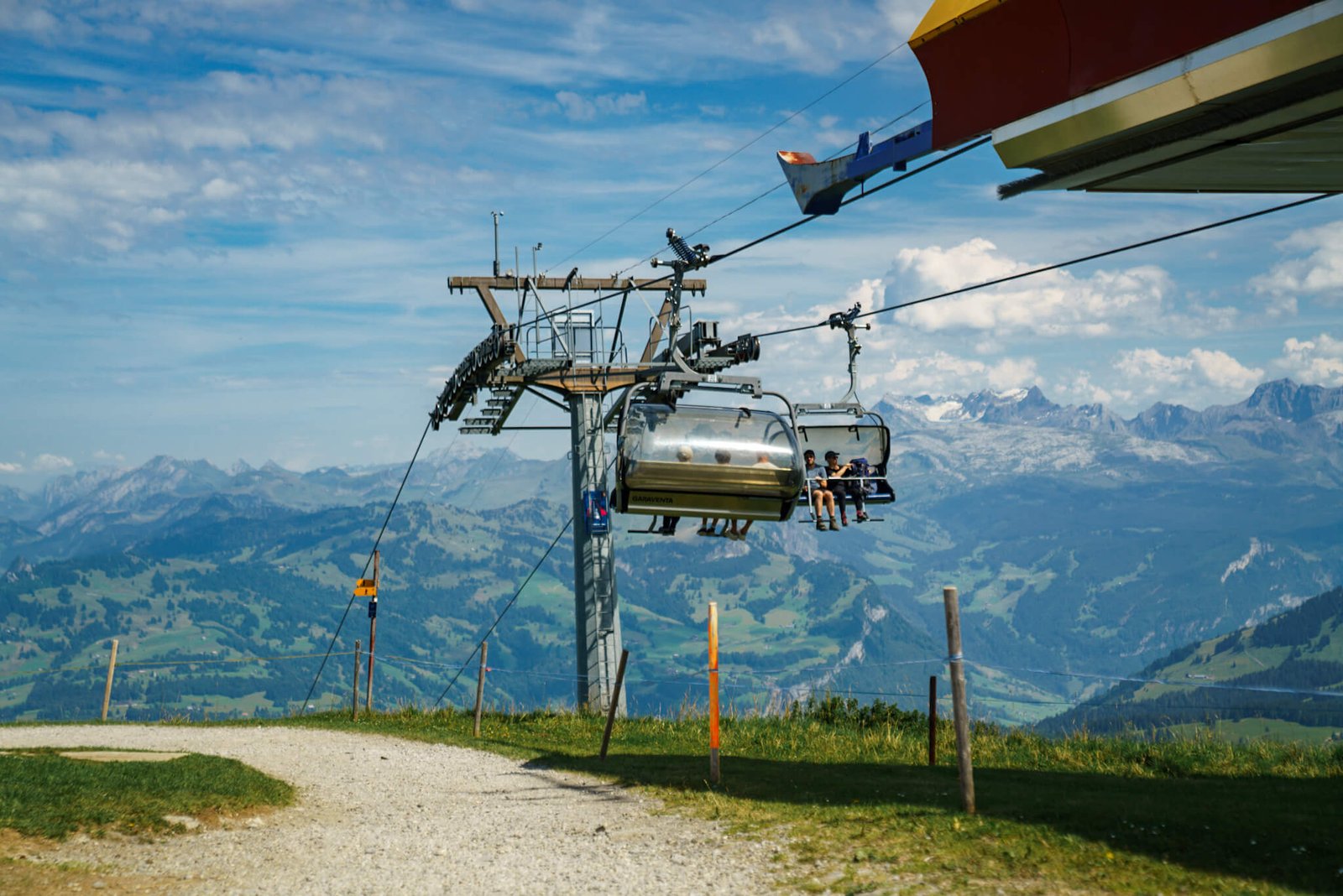 chair lift in Stoos