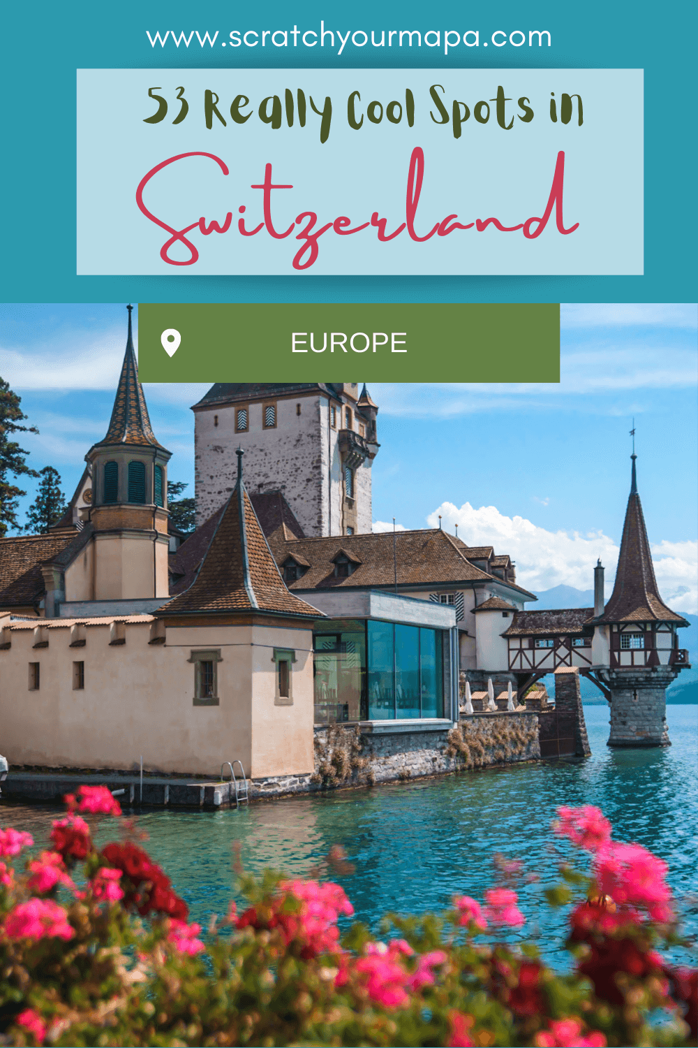 good places to go in Switzerland pin