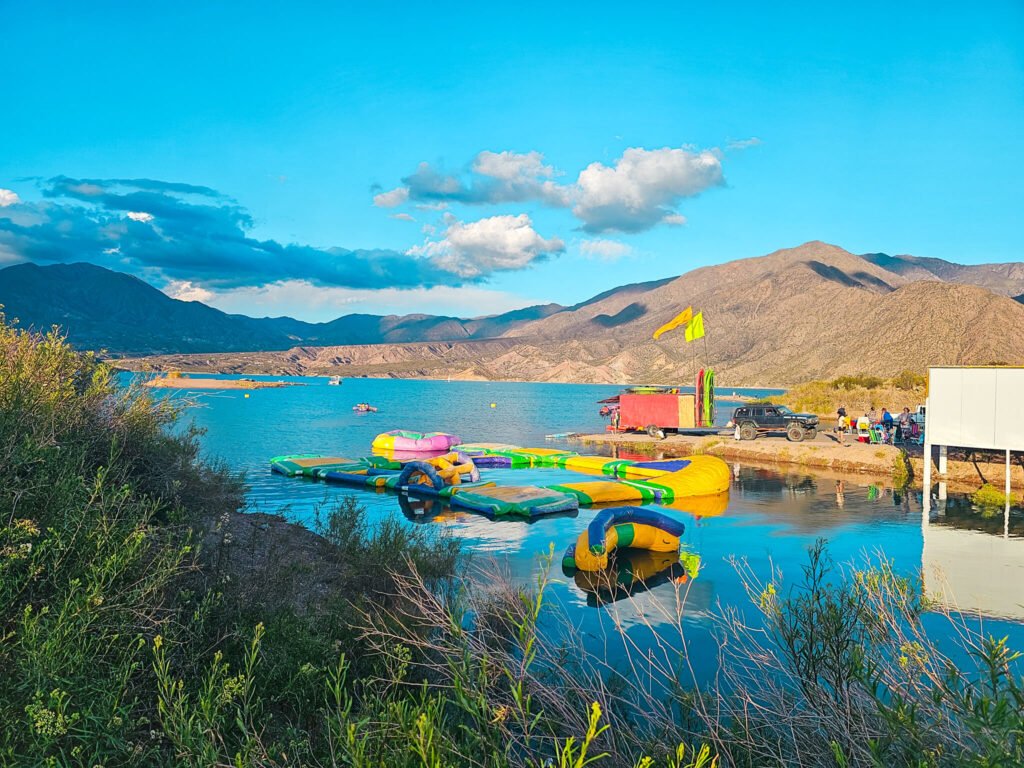 aqua park in Mendoza, Argentina