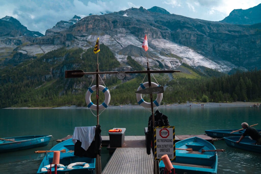 Oeschinensee boat ride