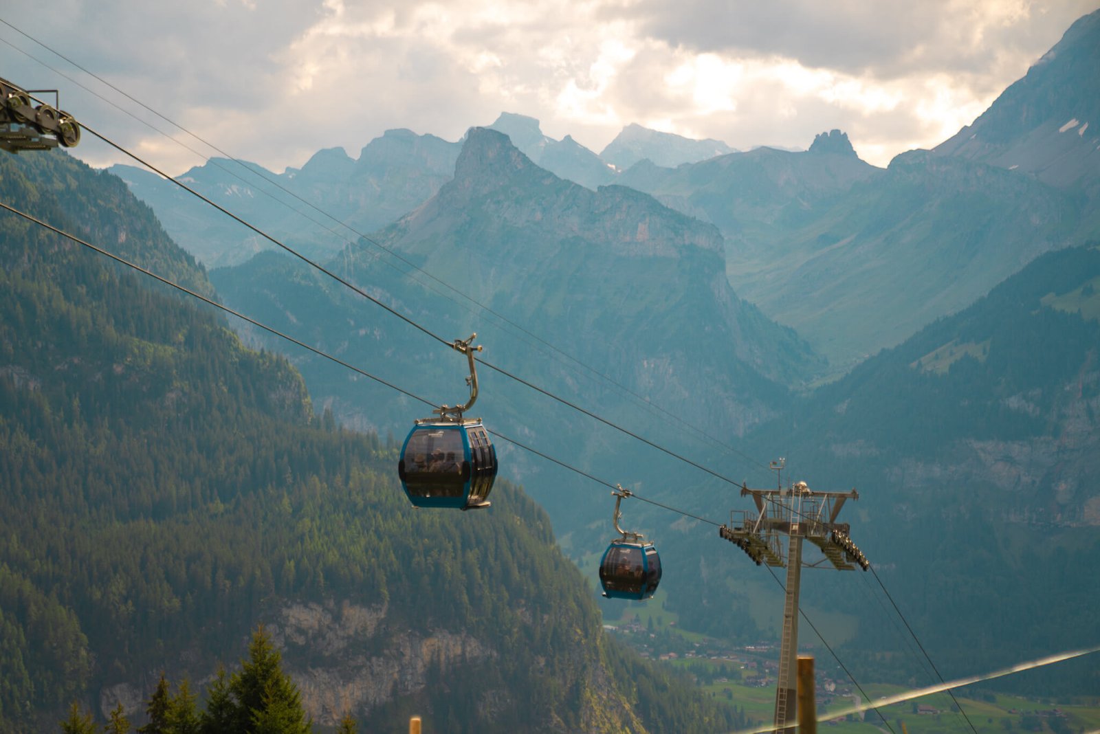 cable car to Oeschinensee Switzerland