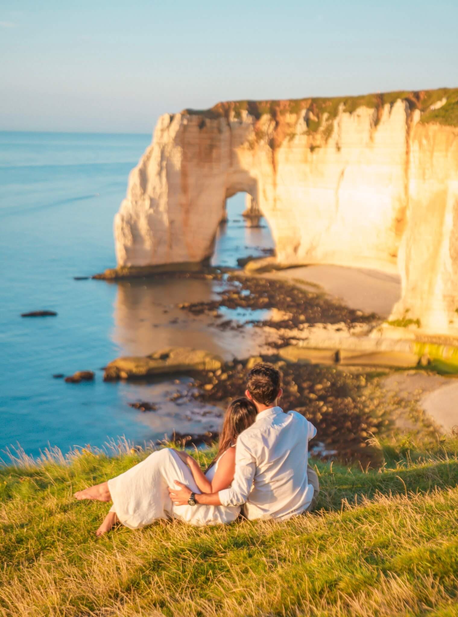 Etretat, romantic places to travel in the world