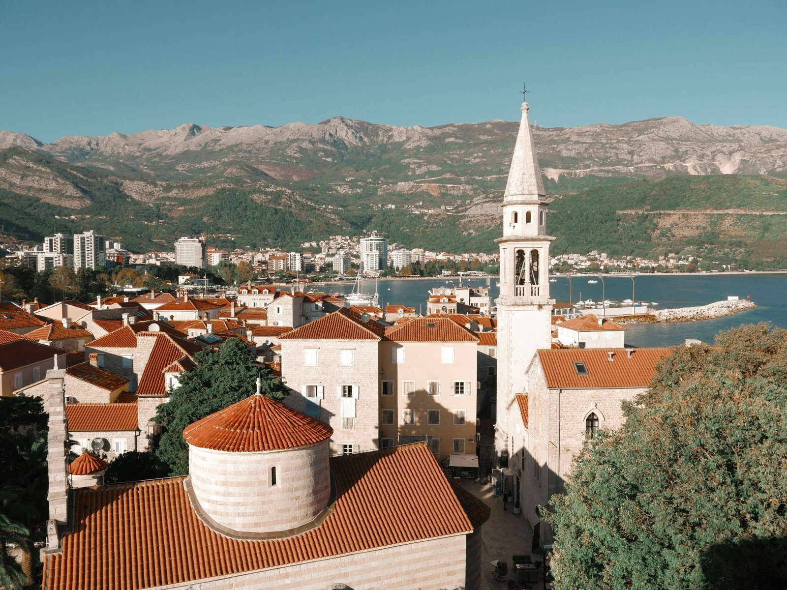 Budva, places to travel in Montenegro