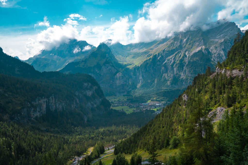 Oeschinen Lake in Switzerland