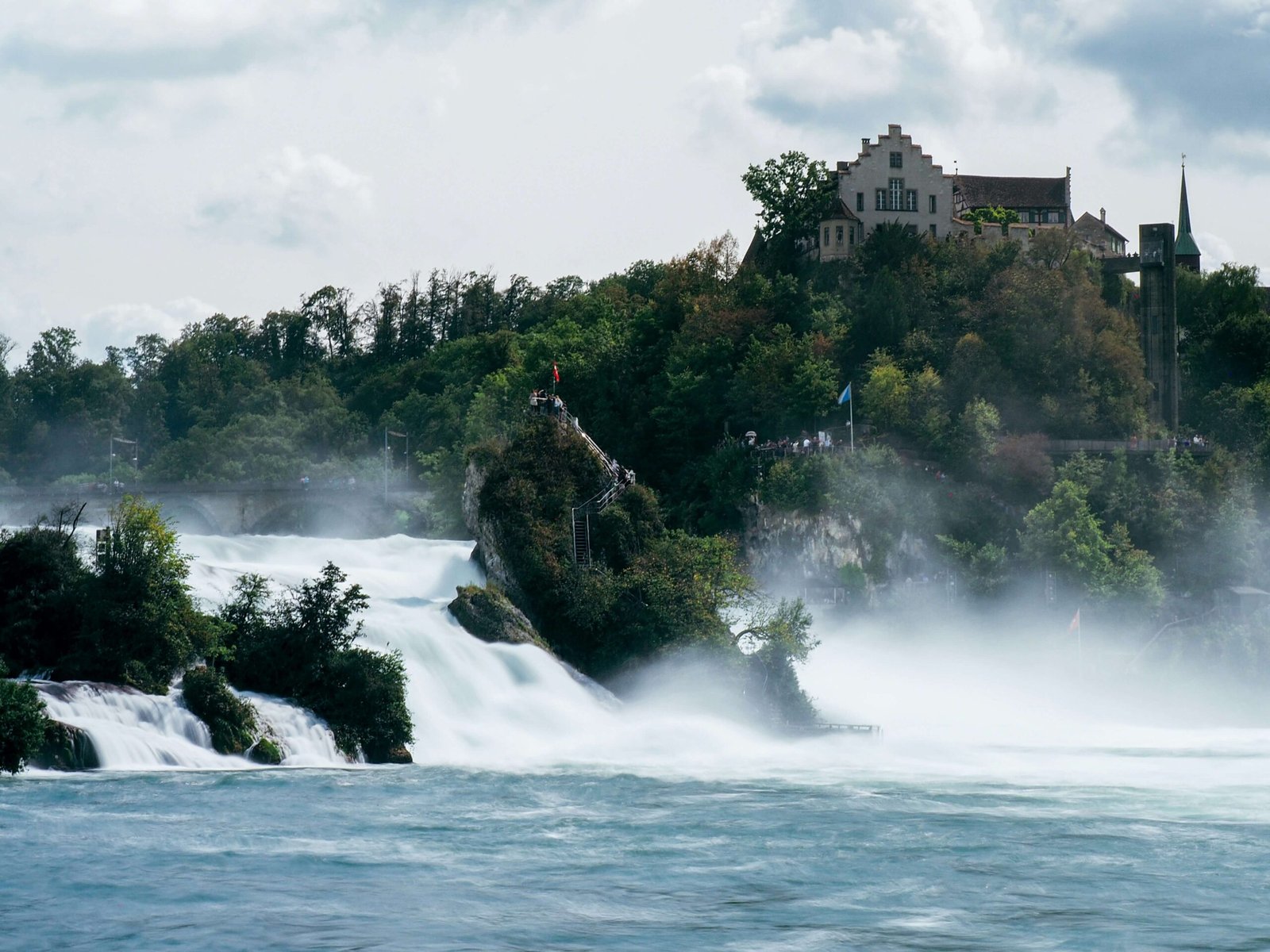 Rhine Falls, good places to go in Switzerland