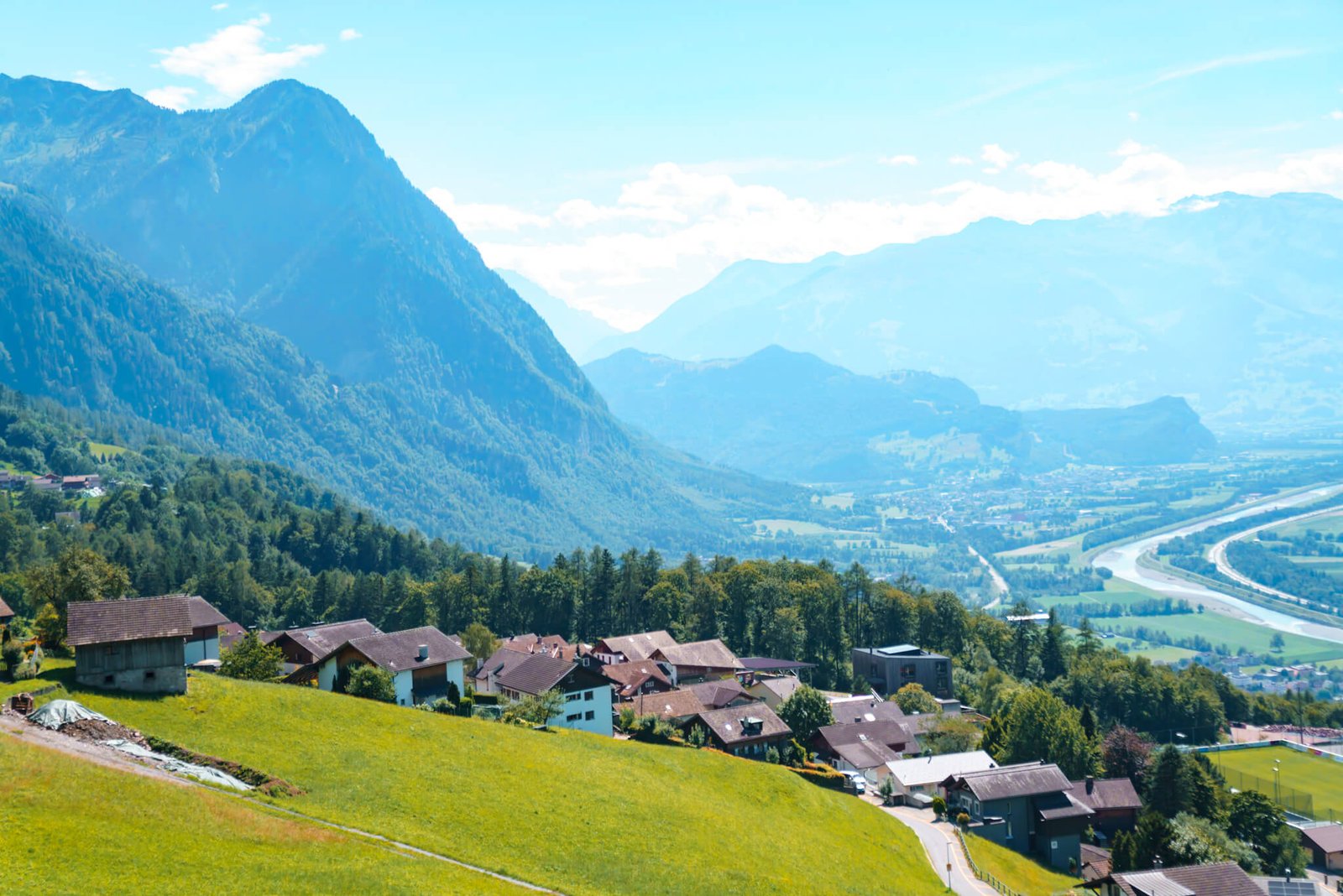 mountains in Liechtenstein