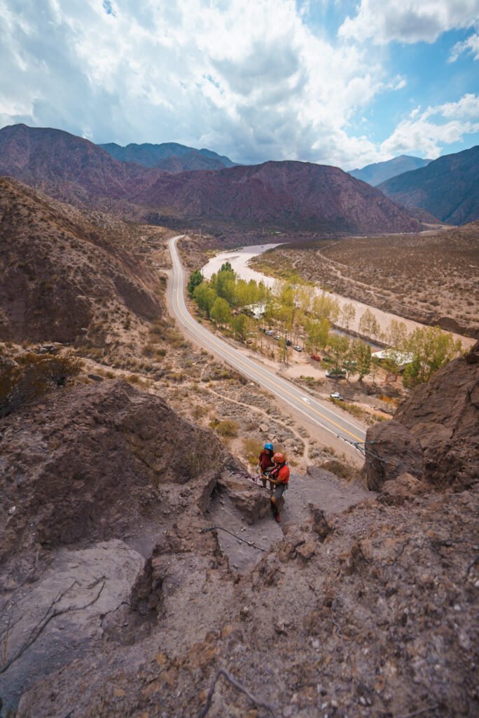 rapel in Mendoza, Argentina