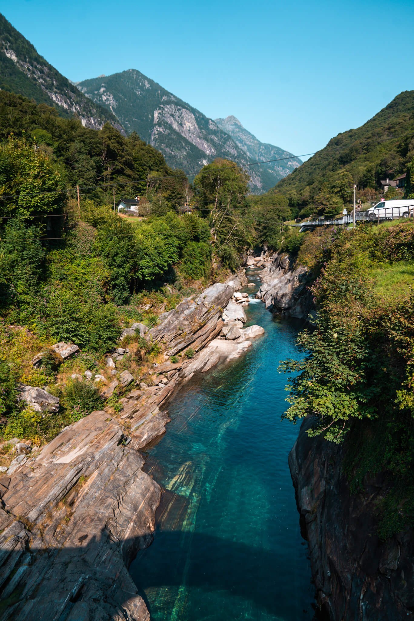 bridge in Ticino, good places to go in Switzerland