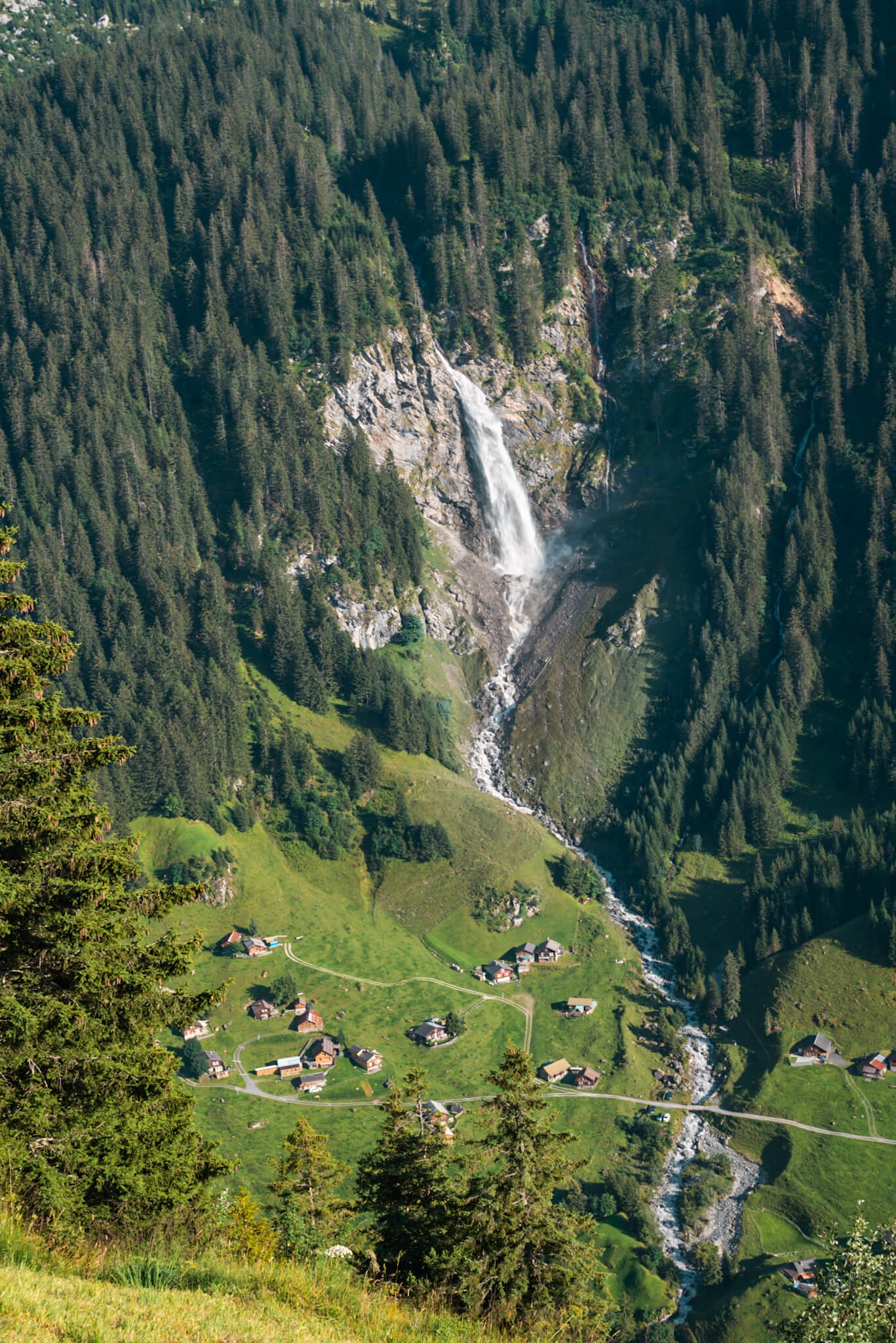 Staubifall, waterfall in Switzerland